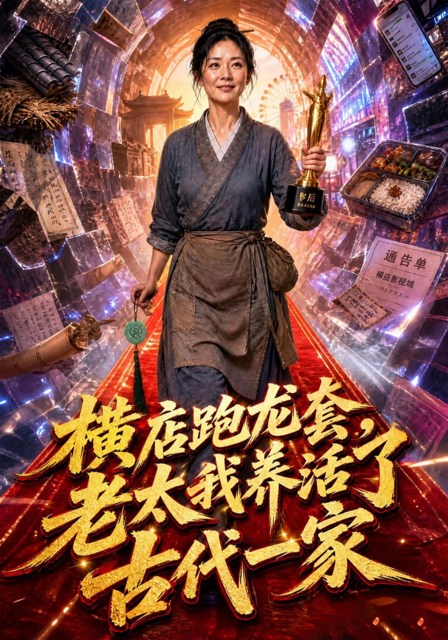 横店跑龙套，老太我养活了古代一家(全集)