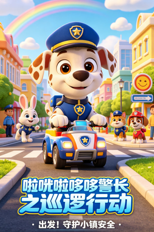 啦咘啦哆警长之巡逻行动(全集)